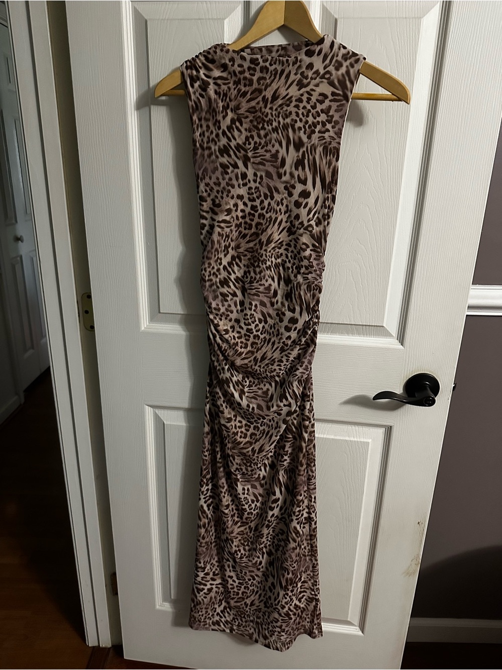 Madden Girl Leopard Print Maxi Dress